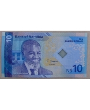 Намибия 10 долларов 2025 UNC. арт. 5538